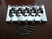 NEW - Hipshot 5-String A Aluminum Fender Mount Bass Bridge - CHROME