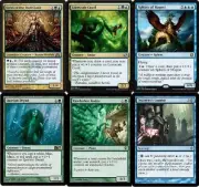 Miracle Grow (Blue Green) Deck - Vorel - Coatl - MTG Magic Gathering - 60 cards