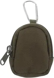 [TOGEVAL] Mini Backpack Pouch Keychain Coin Bag Zipper Belt Pouch for Travel Shopping Daily Use