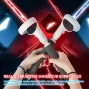 Extension Grips Dual Roud Handles for Oculus Quest 2/Quest1/Rift S VR Controller