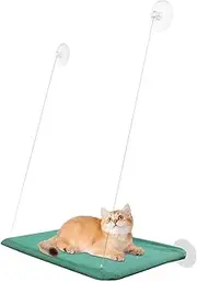 Cat Hammock Window | Soft Kitten Resting Napping Windowsill Bed | Comfortable Window Sill Cat Seat for Indoor Pet Sleeping Napping