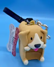 Bath & Body Works Labrador Doggie Bags PocketBac Holder Strap Key Bone NWT