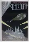 "Come Explore Neptune" Travel Poster 2" X 3" Fridge / Locker Magnet. Great Gift!