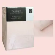 Top Quality Luxury Eminence 1500 Thread Count Ultra Soft Bedding Sheet Set Blush