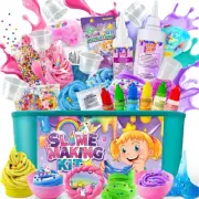 DIY Slime Kit, Slime Making Kit for Girls 10-12, Butter Slime, Foam Slime, Cl...