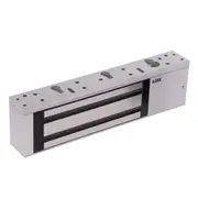 LOX Electro Magnetic Lock 580kg Single Door Monitored Anti-Tamper Plate EM5700M