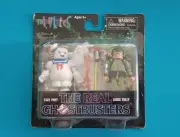 The Real Ghostbusters Minimates Stay Puft & Louis Tully Diamond Select