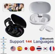 144 Language Translator Earbuds Bluetooth 5.1 Online Offline Translator Device