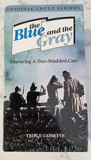 The Blue and the Gray (VHS, 1999, Uncut Version Closed Captioned) BRAND NEW