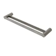 AQUA VERA Pearl Stainless Steel Double Towel Rail (620mm)