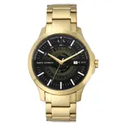Armani Exchange Automatic Three-Hand Date Gold-Tone Men's Watch (AX2443I)