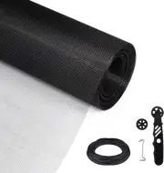 HTVRONT Window Screen Replacement and Screen Repair Kit for Windows