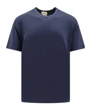 Ten C Logo-Patch Crewneck T-Shirt S,XL,L,M Blue