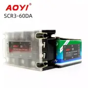 AOYI Three-phase Enhanced Solid-state Relay DC-AC SCR3-60DA 60A380V Contactless