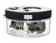 Smokus Focus Jet Pack Black LED Flower Storage & Viewing Container