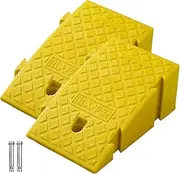 Plastic Threshold Ramp，Buckle Kerb Ramps, 2 PCS Portable Curb Ramps, Threshold Ramps, for Driveways, Sidewalks, Motorcycles, Bicycles, Scooters and Cars(13cm(H) x 2PCS)
