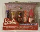 Disney Barbie Beauty Essentials Kit - Lip Gloss/Lip Balm/Body Mist/Nail Polish