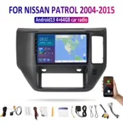 9''FM For Nissan Patrol GU GU4-GU Apple CarPlay Android Auto Car GPS Google Map