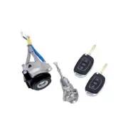 Door Lock Cylinder Ignition Barrel & Remote Key Fit for Hyundai Elantra 15-20 qn (for: Hyundai)