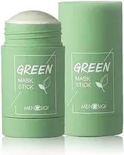 Green Mask Stick Green Clay Purifying Clay Stick Face Cover Deep Cleansing Moisturizing Facial Blackhead Remover Green Tea Face Cover
