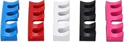 5Pcs Badminton Racket Load Spreader Adapter Stringing Machine Tool Accessory Durable Tension Resistant Protective Design for Racket Repair Maintenance in Red Blue Black White Rose