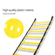 4M 8 Rung Extended Plastic Agility Ladder For Soccer Football Fitness Feet HF