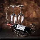 Creative Metal Wine Rack Hanging Wine Glass Holder Bar Stand Bracket Displa.y82