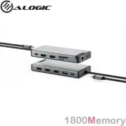 Alogic DV3 Universal 12-in-1 Triple Display Mini Dock Docking Station USB-C HDMI