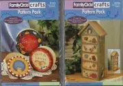 Family Circle Crafts Pattern Pack ~Little Drawers of Memories & Stencil Boxes