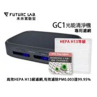 在飛比找蝦皮購物優惠-【未來實驗室】GC1光能清淨機濾網 空氣淨化器專用HEPA網