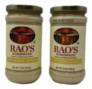 2PK Rao's Homemade Sauce - Four Cheese Alfredo 15 OZ (30 OZ Total), EXP 10/2025