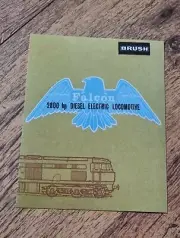D0280 Falcon Prototype Diesel Locomotive Fridge Magnet British Rail Brush