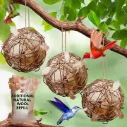 Hummingbird Nesters - Bird Nesting Material Holder for Wild Birds - Humming Bird