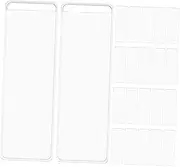 WHAMVOX Self-Adhesive Pockets 50 Sets Index Label Bag Business Card Pocket Library Card Efficient Sorting