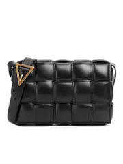 Bottega Veneta Padded Cassette in Black