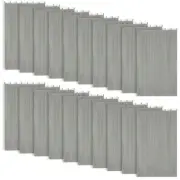Yescom 20-Pack 54"x96"/108"/120" Outdoor Curtain Panel UV Patio Pergola Corridor