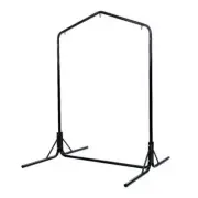 NNEDSZ Double Hammock Chair Stand Steel Frame 2 Person Outdoor Heavy Duty 200KG