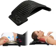 Comfort Back Stretcher Board,Three Level Back Streching Device for Lower/Mid/Upp