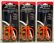 (3) Zenport ZS420 Curved MasaMasa Trim Scissors - 3 PACK