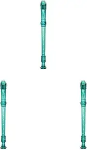 Yamaha YRS-20BB Soprano/Descant Recorder (Baroque), Blue (Pack of 3)