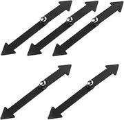 MOLUCKFU 5Pcs DIY Clock Hands for Plastic Clock Pointers for Classroom Teaching Childsafe and Wear Resistant for Interactive Learning and Telling Projects