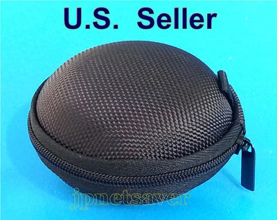 Black Headset CASE for Motorola Plantronics Blueant Jawbone Sony Skullcandy