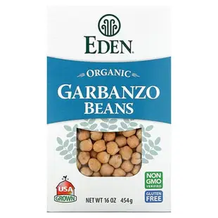 [iHerb] Eden Foods 有機鷹嘴豆，16 盎司（454 克）