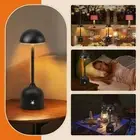 Cordless Touch Desk Lamp LED Rechargeable USB Dimming Table Light For Bar KTV AU