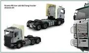 Tekno | 85075 Scania R5 low cab 6x2 kit 1:50 Scale Tekno Kits, "options"