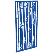 ProtectorAl 300-1200w x 1201-2400h Light Blue/Gloss White Bamboo Unframed Composite Deco Panel