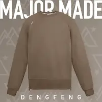 在飛比找momo購物網優惠-【MAJOR MADE】厚磅數內刷毛大學TEE(#大學T#刷