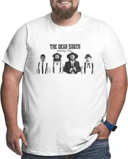 The Dead South Big Size Men Shirt Loose Comfortable t-Shirt tcasual Tshirt X-Large
