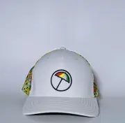 PUMA X Arnold Palmer Men's Floral Tech Snapback Golf Hat White Glow