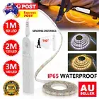LED PIR Motion Sensor Activated Light Strip Wardrobe Cabinet Battery Operated AU